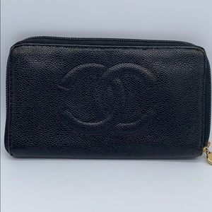 VINTAGE CHANEL CAVIER SKIN WALLET